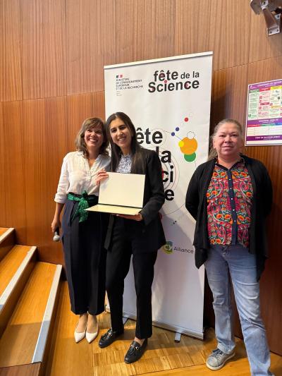 Sara Berri Prix Femmes et sciences